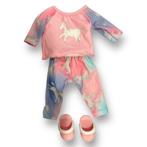 Bundle of 5 Different Cozy Pajama & Loungewear Set Fits American Girl Dolls - Picture 5 of 9